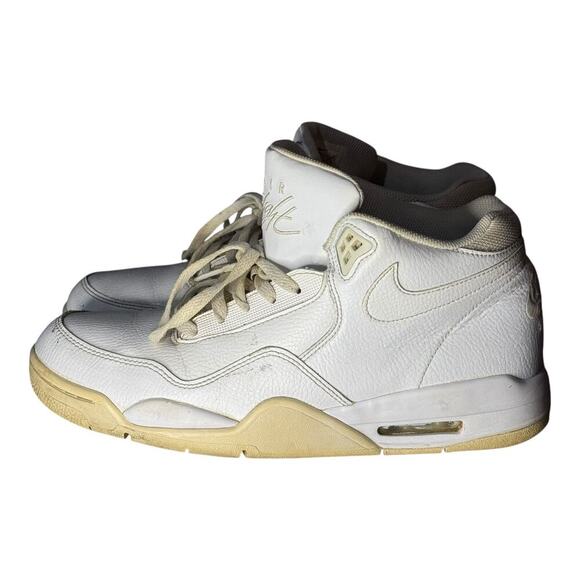 Nike Air Flight Legacy White BQ4212-101 Men’s Size 11 Retro Basketball OG Vibe - Picture 6 of 10